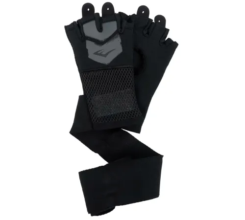Рукавички боксерські Everlast PROSPECT QUICK WRAPS розмір L/XL, чорні