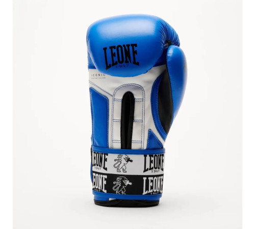 Рукавички боксерські з бинтами Leone GN208 ICONIC розмір 16 унцій, сині