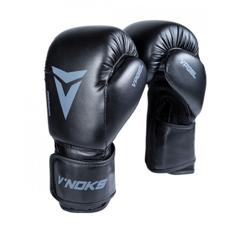 Рукавички боксерські V`Noks Primo Air 10 унцій, чорні