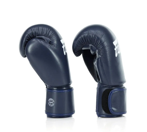 Рукавички боксерські з бинтами Fairtex Amateur BGV27 12 унцій, темно-сині