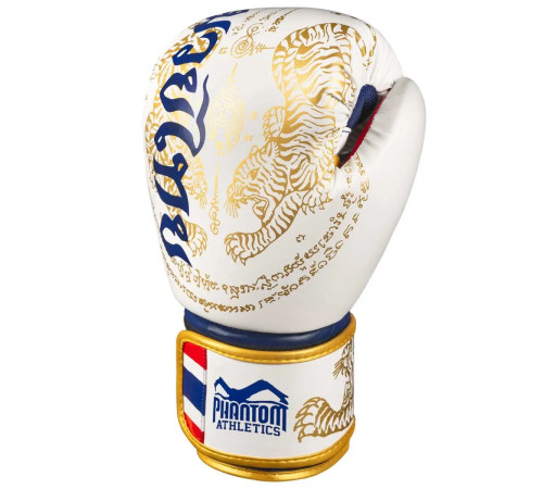 Рукавички боксерські з бинтами Phantom Muay Thai Limited Edition 14 унцій, золотисті