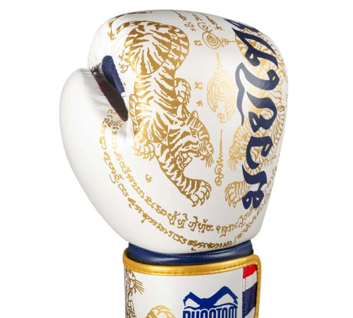 Рукавички боксерські з бинтами Phantom Muay Thai Limited Edition 14 унцій, золотисті