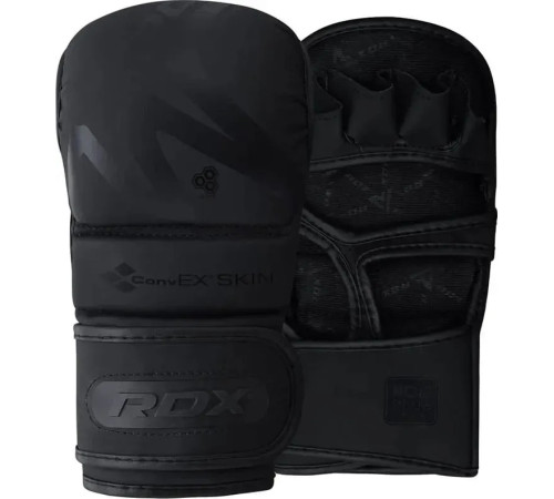 Тренувальні рукавиці для ММА RDX GRAPPLING GLOVES SHOOTER T-15 розмір M, чорний