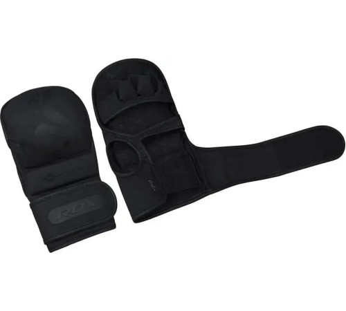 Тренувальні рукавиці для ММА RDX GRAPPLING GLOVES SHOOTER T-15 розмір M, чорний