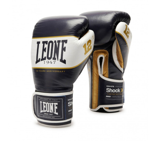 Рукавички боксерські Leone Shock X 16 унцій, різнокольорові