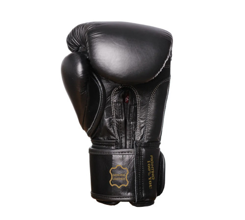 Рукавички боксерські шкіряні PowerPlay 3014 Indiana 14 унцій, чорні