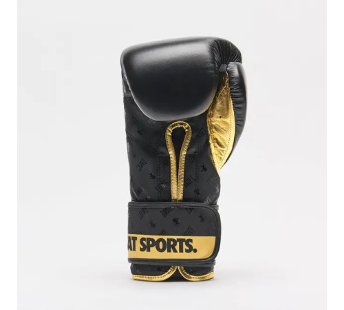 Рукавички боксерські з бинтами Leone GN220 DNA розмір 10 унцій, чорні