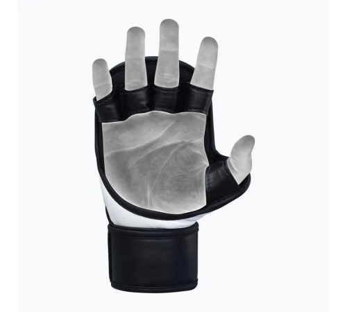 Тренувальні рукавиці для ММА RDX GRAPPLING GLOVES REX T6 PLUS розмір S, червоно-чорні