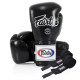 Рукавички боксерські з бинтами Fairtex Super Sparring BGV5 10 унцій, чорні
