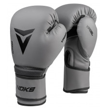 Рукавички боксерські V`Noks Ultima 12 унцій, сірі