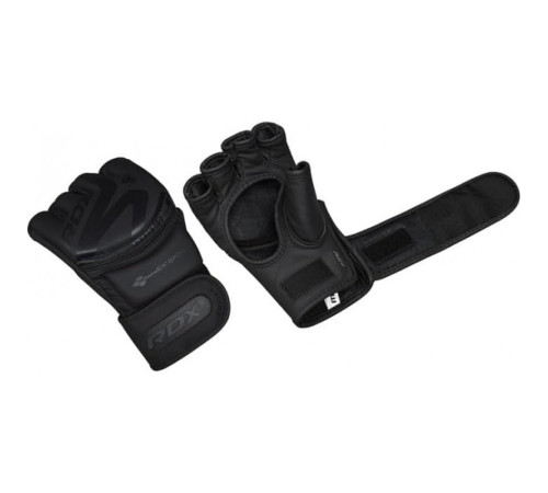 Рукавички ММА RDX F15 Matte S, чорні