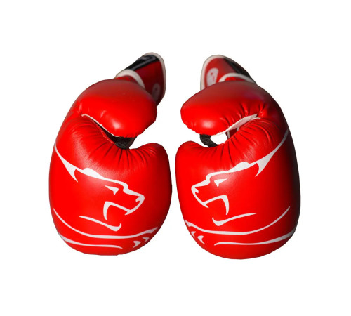 Рукавички боксерські PowerPlay 3018 Jaguar 14 унцій, червоні