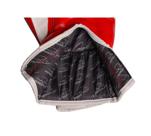 Рукавички боксерські PowerPlay 3018 Jaguar 14 унцій, червоні