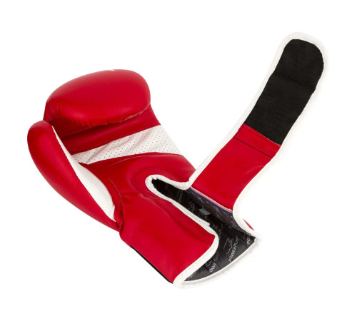 Рукавички боксерські PowerPlay 3018 Jaguar 14 унцій, червоні