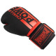 Рукавички боксерські PowerPlay 3086 Matt Challenger розмір 12 унцій, чорно-червоні