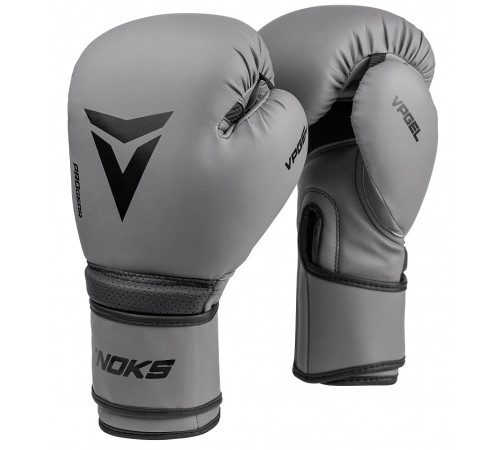 Рукавички боксерські V`Noks Ultima 14 унцій, сірі