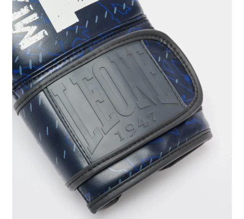 Рукавички боксерські Leone GN004 PRIMAL INSTINCT розмір 12 унцій, сині