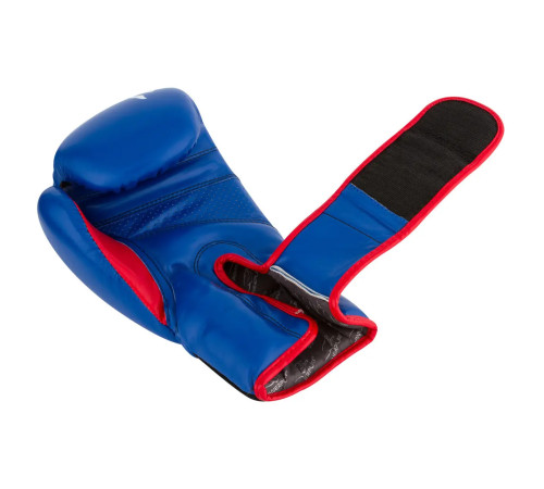 Рукавички боксерські PowerPlay 3018 Jaguar 14 унцій, сині