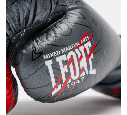 Рукавички боксерські Leone GN004 PRIMAL INSTINCT розмір 12 унцій, чорні