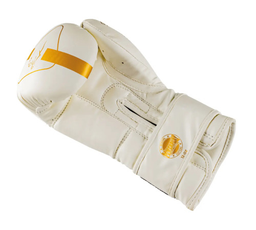 Рукавички боксерські PowerPlay 3089 Alpha розмір 16 унцій, білі