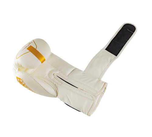 Рукавички боксерські PowerPlay 3089 Alpha розмір 16 унцій, білі