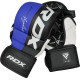 Тренувальні рукавиці для ММА RDX GRAPPLING GLOVES REX T6 PLUS розмір M, чорно-синій