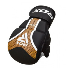 Рукавички ММА RDX T17 Aura XL, чорно-золотисті