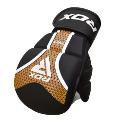 Рукавички ММА RDX T17 Aura XL, чорно-золотисті