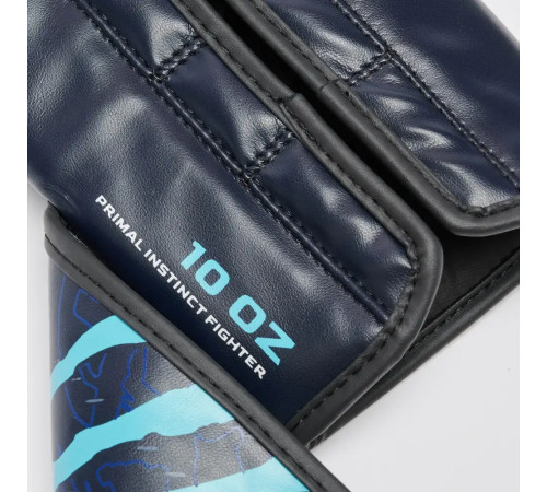 Рукавички боксерські Leone GN004 PRIMAL INSTINCT розмір 14 унцій, сині