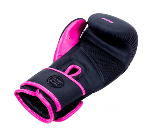 Рукавички боксерські V`Noks Ultima 12 унцій, чорно-фіолетові