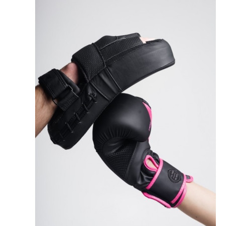 Рукавички боксерські V`Noks Ultima 12 унцій, чорно-фіолетові