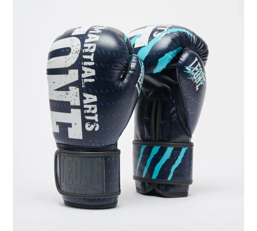 Рукавички боксерські Leone GN004 PRIMAL INSTINCT розмір 16 унцій, сині