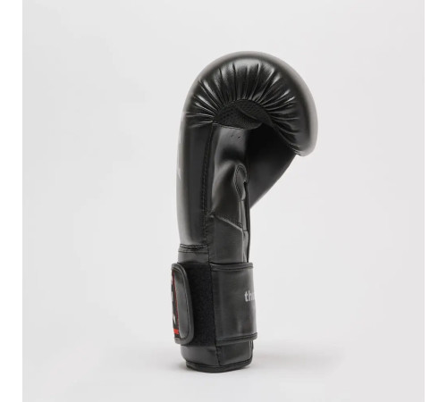Рукавички боксерські з капою Leone GN383 THUNDER розмір 16 унцій, чорні