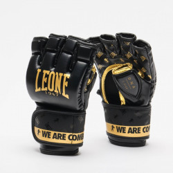 Рукавички MMA Leone DNA S, чорно-золотисті
