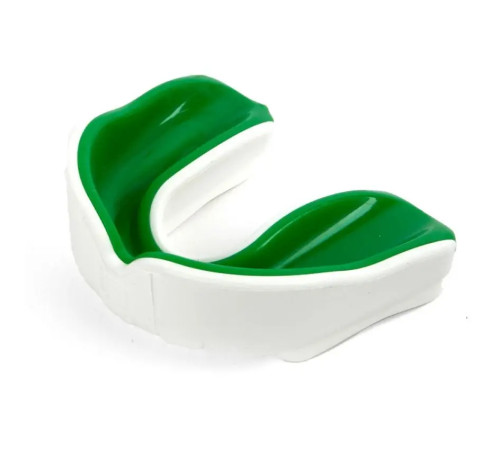 Капа боксерська доросла MAKURA Ignis від 11 років біло-зелена