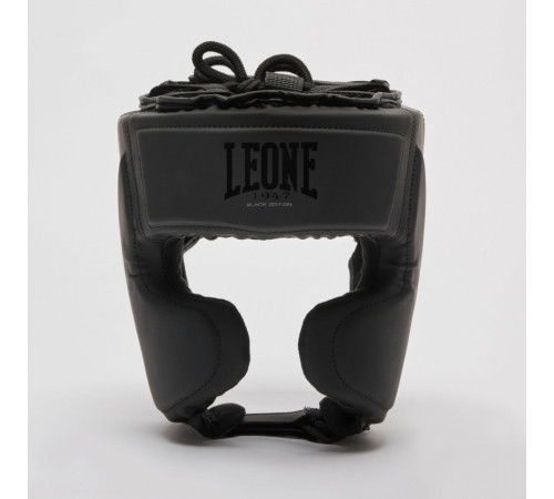 Шолом боксерський Leone Mono M, чорний