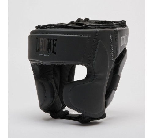 Шолом боксерський Leone Mono M, чорний