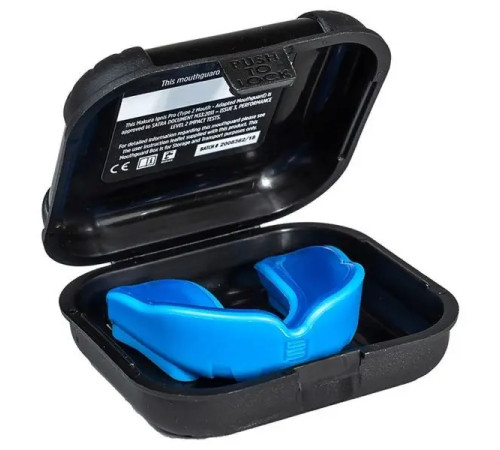 Капа боксерська доросла MAKURA Ignis від 11 років синя