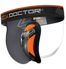 Захист паху Shock Doctor 329 Ultra Carbon Flex Cup S, сірий