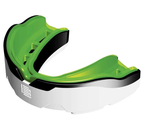 Капа боксерська доросла MAKURA Tephra від 11 років біло-зелена