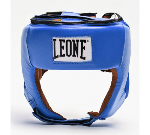 Шолом боксерський для змагань Leone Contest L, синій