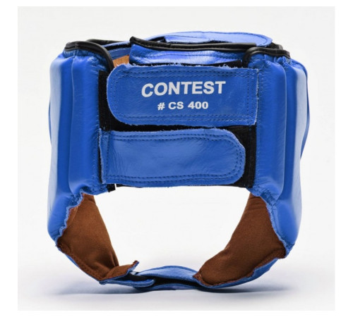 Шолом боксерський для змагань Leone Contest L, синій