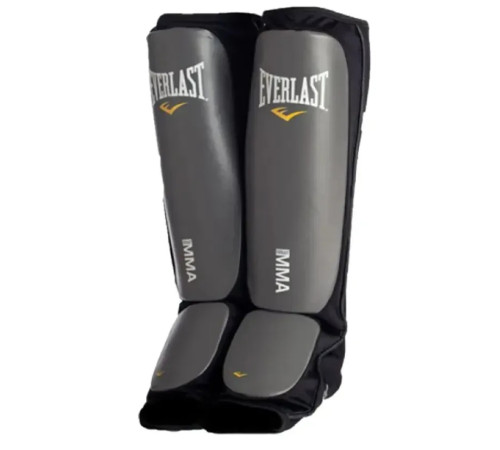 Захист гомілки Everlast MMA SPARRING SHIN GUARDS розмір L/XL, чорно-сірі