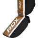 Захист гомілки та стопи RDX SHIN INSTEP AURA PLUS T-17 XL, чорно-золотистий