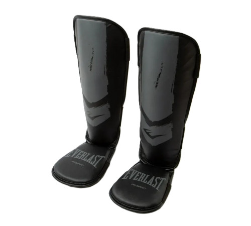 Захист гомілки дитячі Everlast PROESPECT YOUTH SHIN GUARDS розмір S/M, чорно-сірий