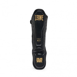 Захист гомілки Leone DNA Rex Leather S, чорний