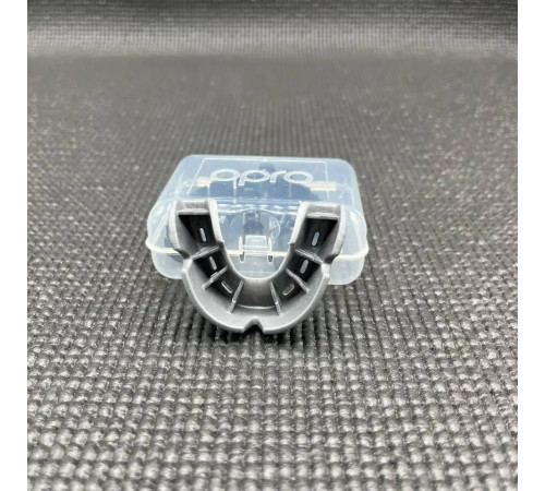 Капа боксерська дитяча OPRO Silver UFC до 10 років біло-срібляста