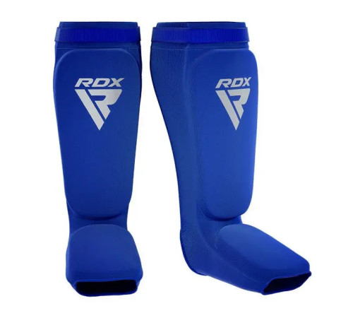 Захист гомілки та стопи RDX Shin Instep Foam XL, синій
