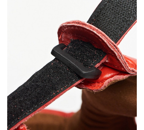 Шолом Боксерський для змагань Leone Contest M, червоний