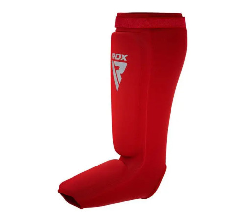 Захист гомілки та стопи RDX Shin Instep Foam XL, червоний